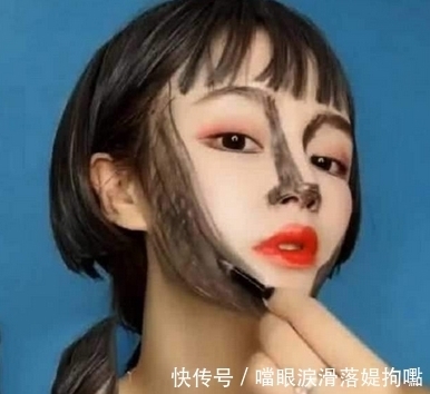 小姐姐|女孩因为自己的脸大，特意化了美美的妆容，像是刚韩国整容回来