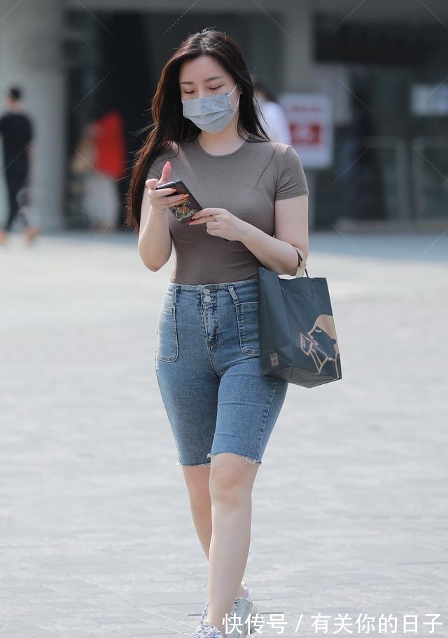 身材 骑车裤，更适合微胖的身材，显瘦又安全，充满了个性的美！