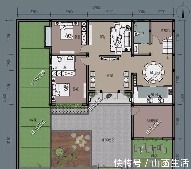 户型|农村没有堂屋的房子不是好房子,20套户型分享,总有一套看上眼