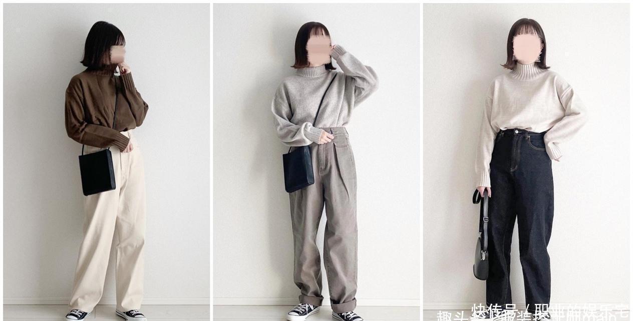 想要冬季穿衣显高，这3种毛衣塞法得先学会