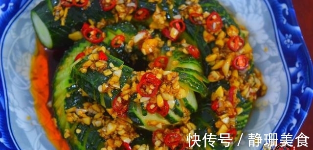 辣椒油|蓑衣黄瓜最好吃的做法，简单美味又下饭，看看你喜欢吃不？