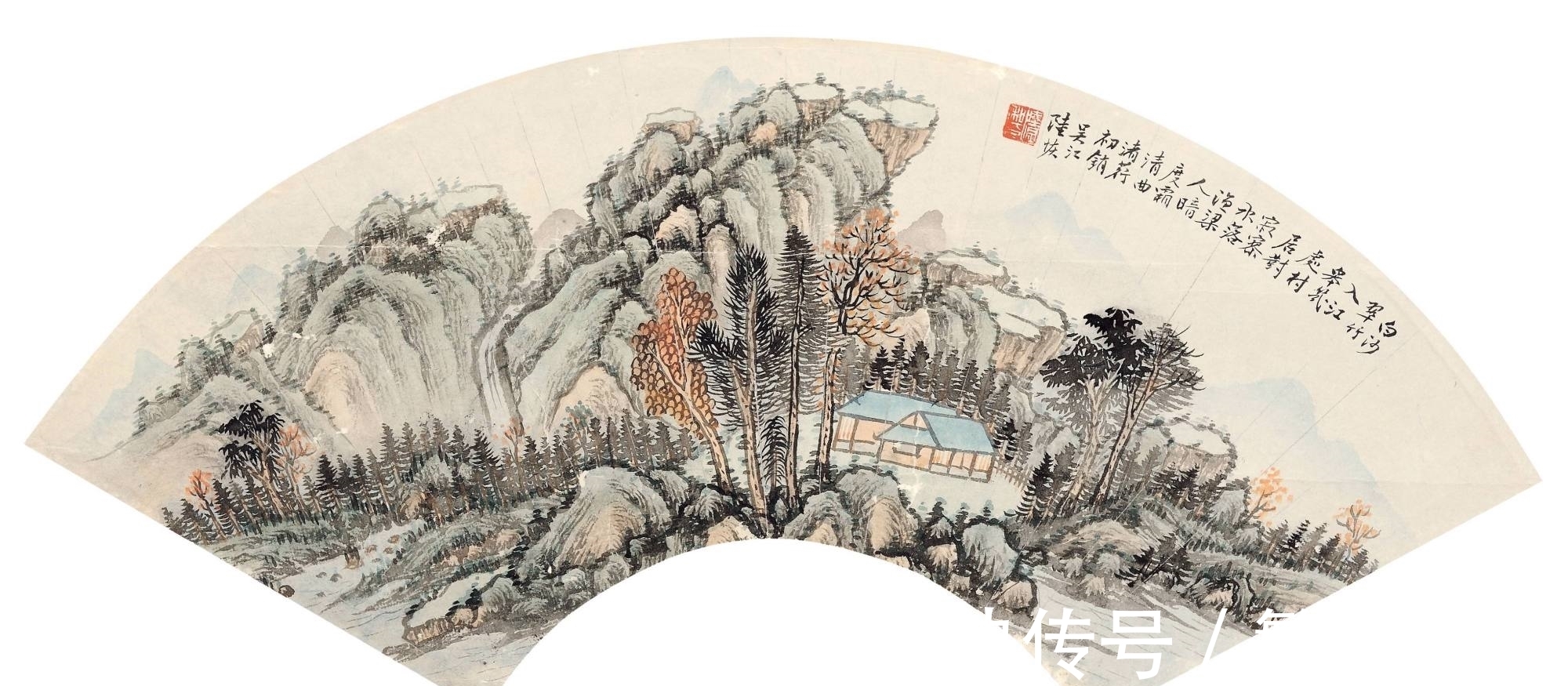 造诣#清代全能画家陆恢,作品之美,刷新你对绘画的认知!