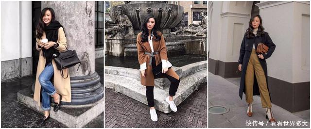 仅158的时尚博主教科书式穿搭,气场直逼170,别说小个子不好看