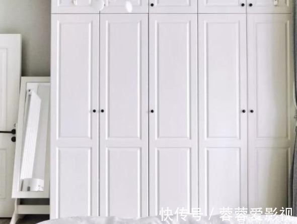 主卧室|她家不到90平,坚持半墙主义,全屋都打造了柜子,收纳太强大了