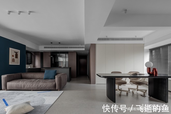 现代简约风|来看46万130平米三居室现代简约风是什么样子的