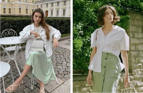 最难穿的绿色竟然2021最流行？原来穿对这么美,超级治愈！