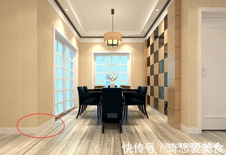 踢脚线|居然还有人装踢脚线？早就过时了，这4种方法比踢脚线好用10倍