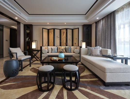 古朴|越来越喜欢这样的新中式风格,古朴大气淡雅自然,住多久也不会腻