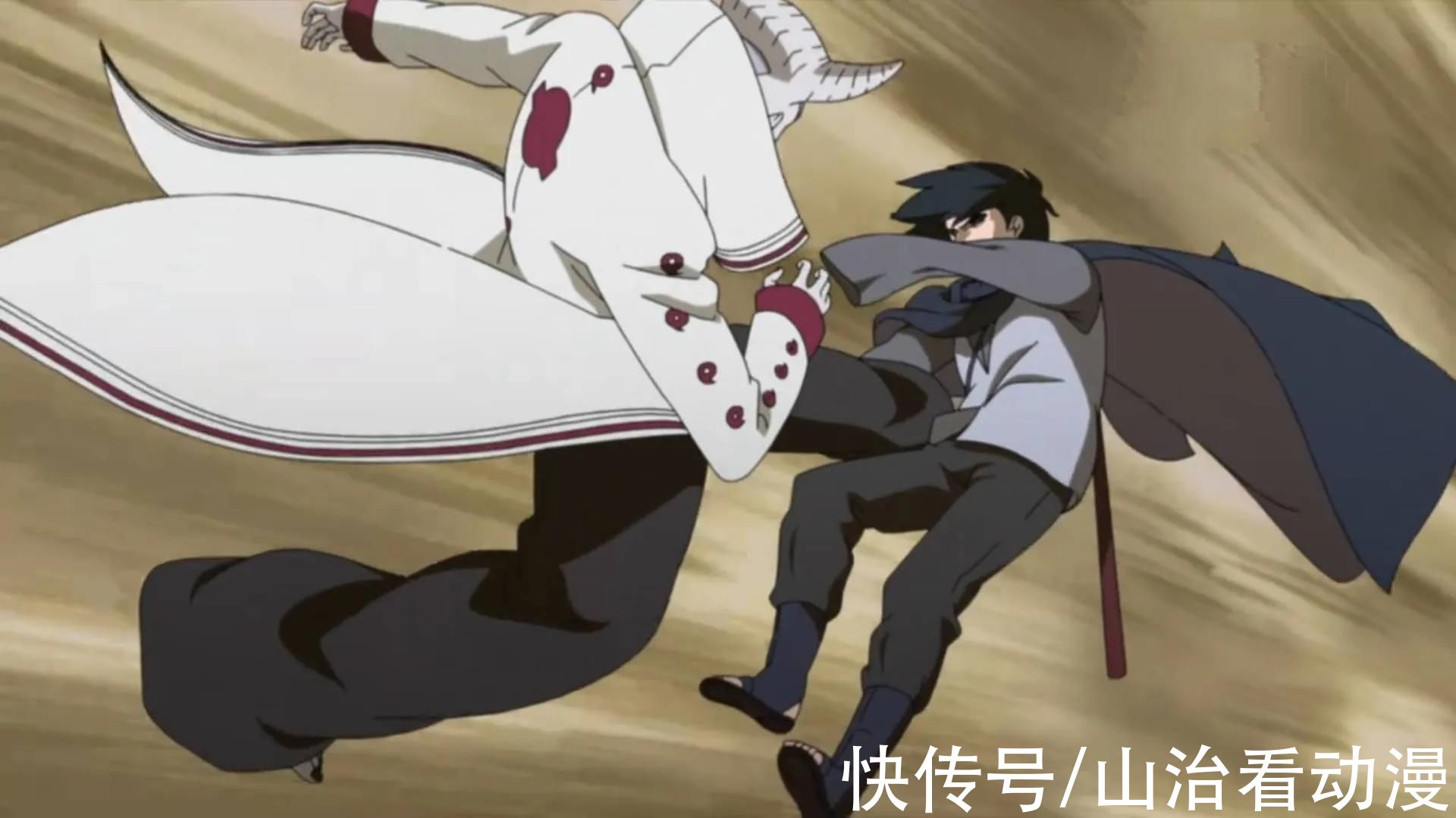 博人传|博人传:鸣佐大战大筒木一式,惨遭吊打,实力差距太大,佐助最惨