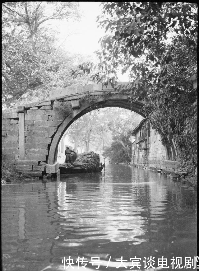 江南水乡|民国时期老照片,江南水乡的民间田园生活,充满人间烟火味