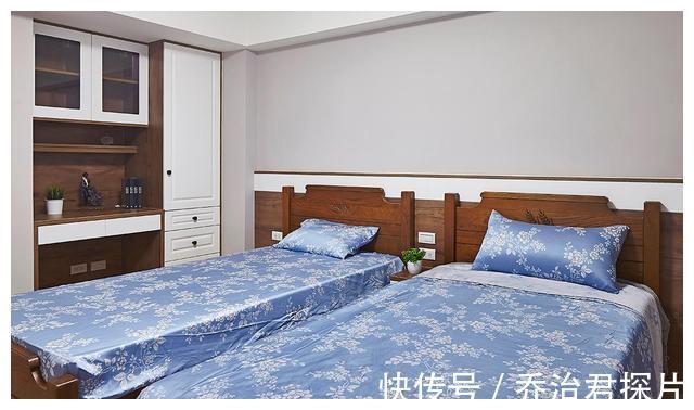 墙面|这是我见过最简洁大方的美式风，132㎡老屋翻新，打造典雅退休生活
