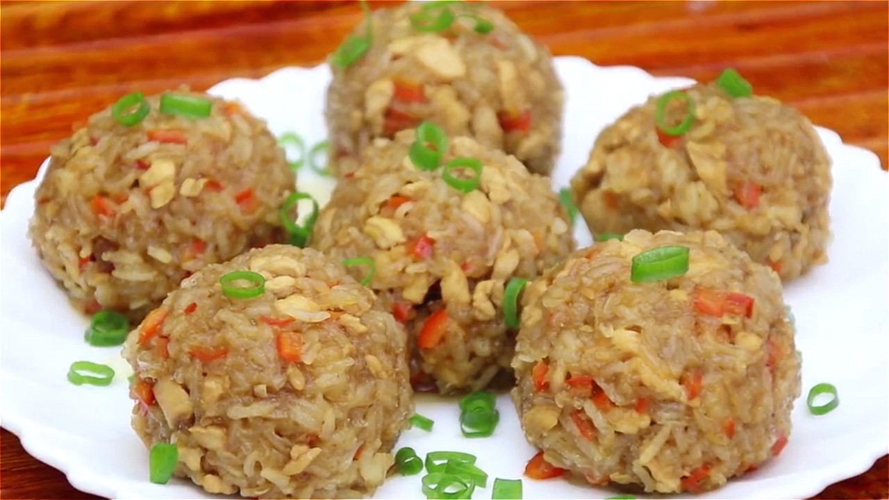 年夜饭菜单,不煮不炒用糯米就能做,香糯美味,寓意团团圆圆