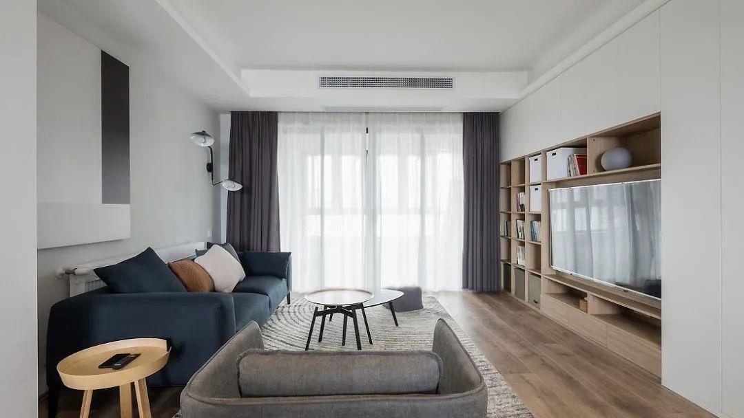 原木色|135㎡现代北欧风,一不小心在朋友圈火了,大家都一脸的羡慕!