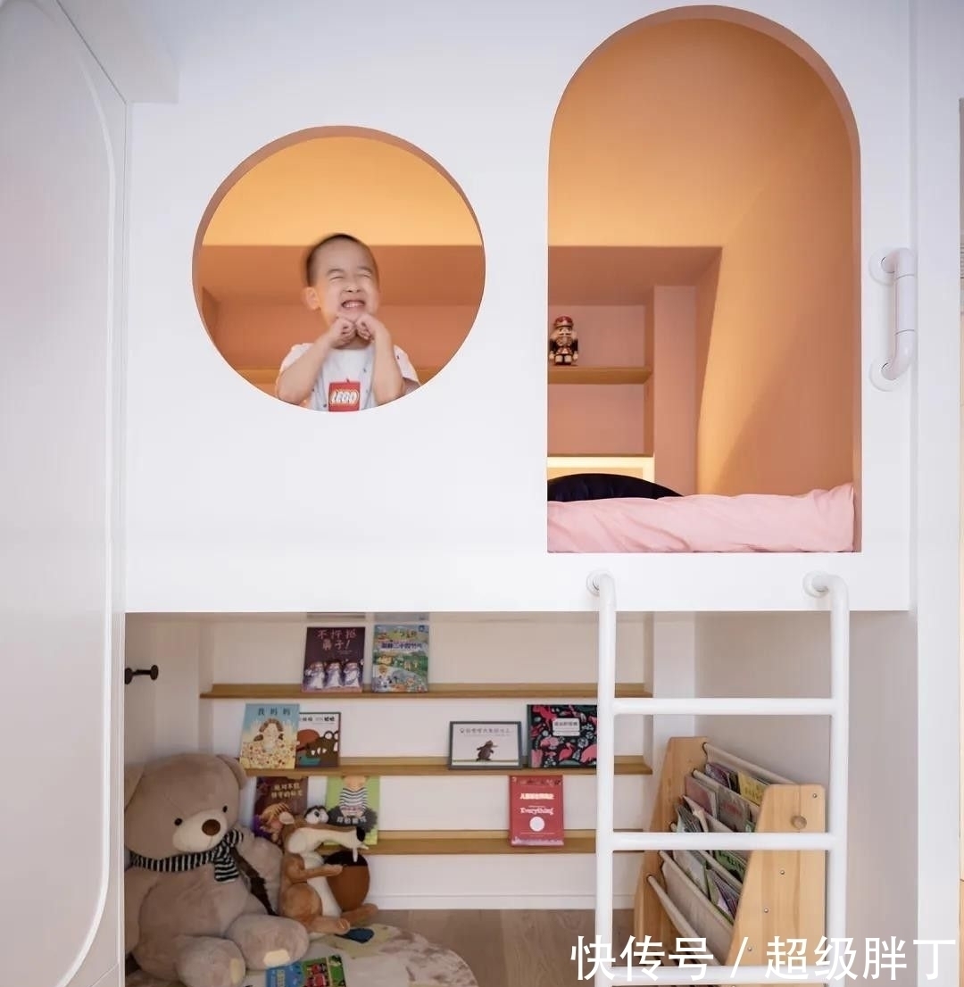 平面图|他89㎡家,光一个儿童房就把我圈粉,全屋温馨大方,治愈超多人
