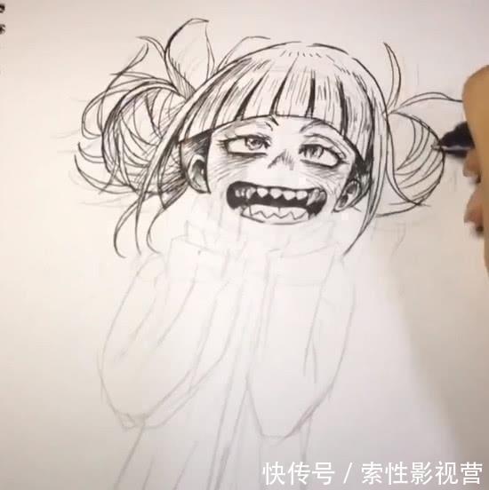 小女孩!美术生画小女孩,说是大家都熟悉,看到作品后,网友:怎么是她