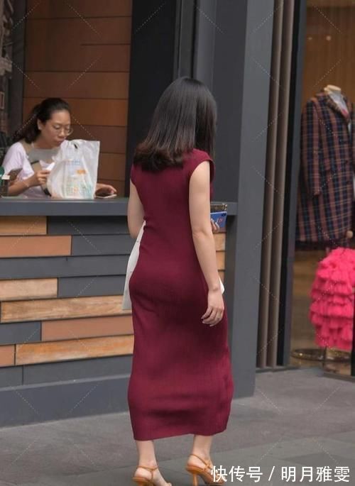 高级感|红色礼服突出高级感,版型显瘦有气质,气场超强