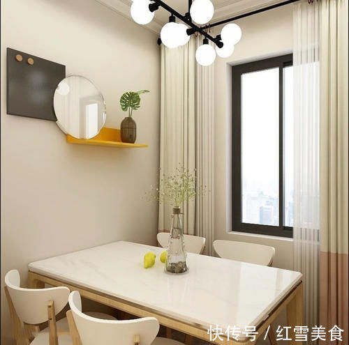 卧室|厨房改成独立餐厅,卧室装个会客区,这套32㎡小户型太惊艳了!