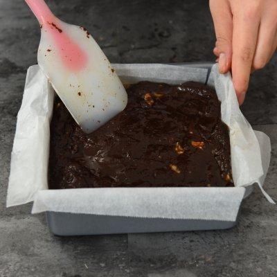 详细步骤|自制巧克力布朗尼的懒人做法一样美味