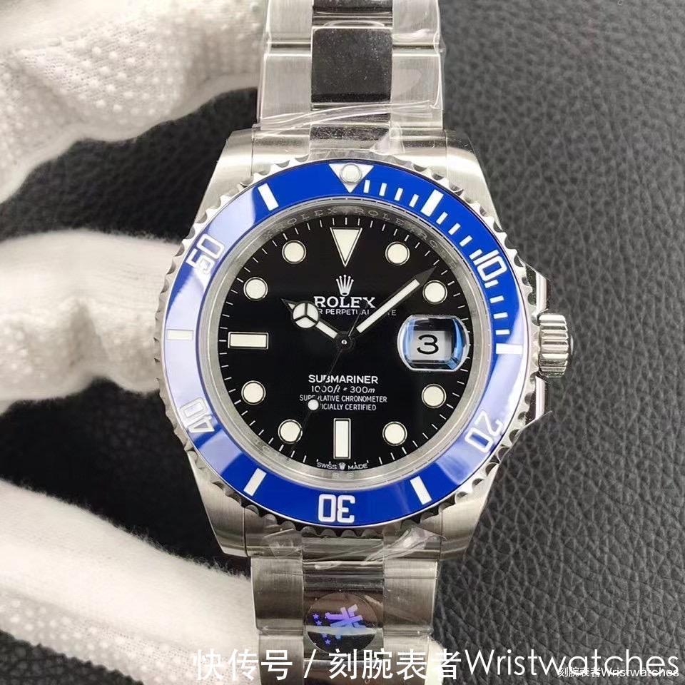 904钢|V米厂劳力士蓝水鬼41mm细节评测,会一眼假吗?