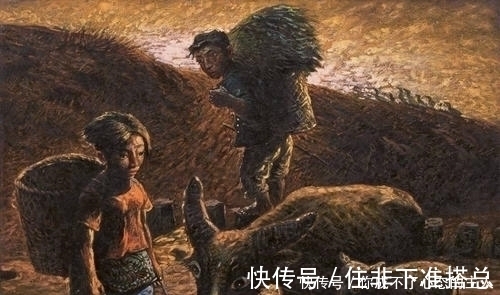 我的父亲$80年代油画《父亲》，为过审多画了一支圆珠笔，为何被指为败笔