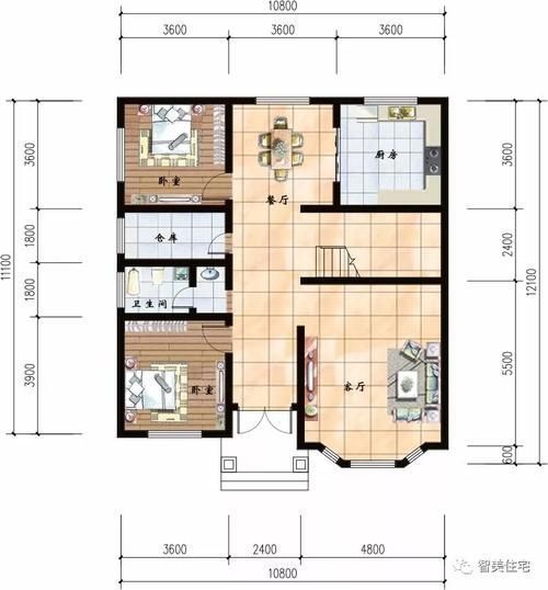 两层别墅|建在农村的经典两层别墅，各地都能看到成品作，造价20多万