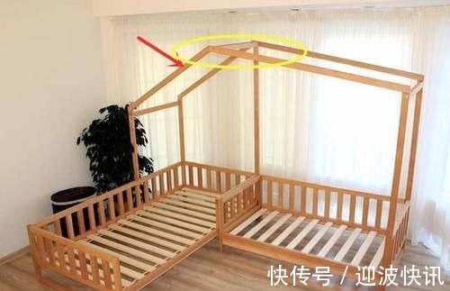 木格栅隔断|上下铺二胎家庭都不用了,10㎡垂直放2张床,上下收纳中间隔断