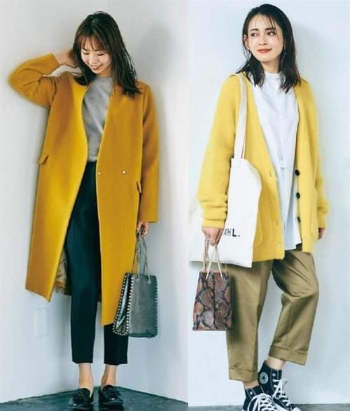 冬末初春紧跟潮流,学会流行色搭配,一起步入明媚大气的“灰黄”