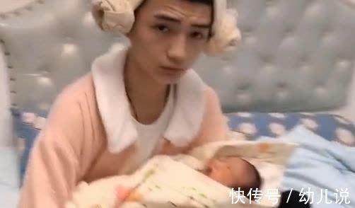 奶爸|“坐月子奶爸”哄娃睡觉走红,一兽降一兽,看谁是“神兽”