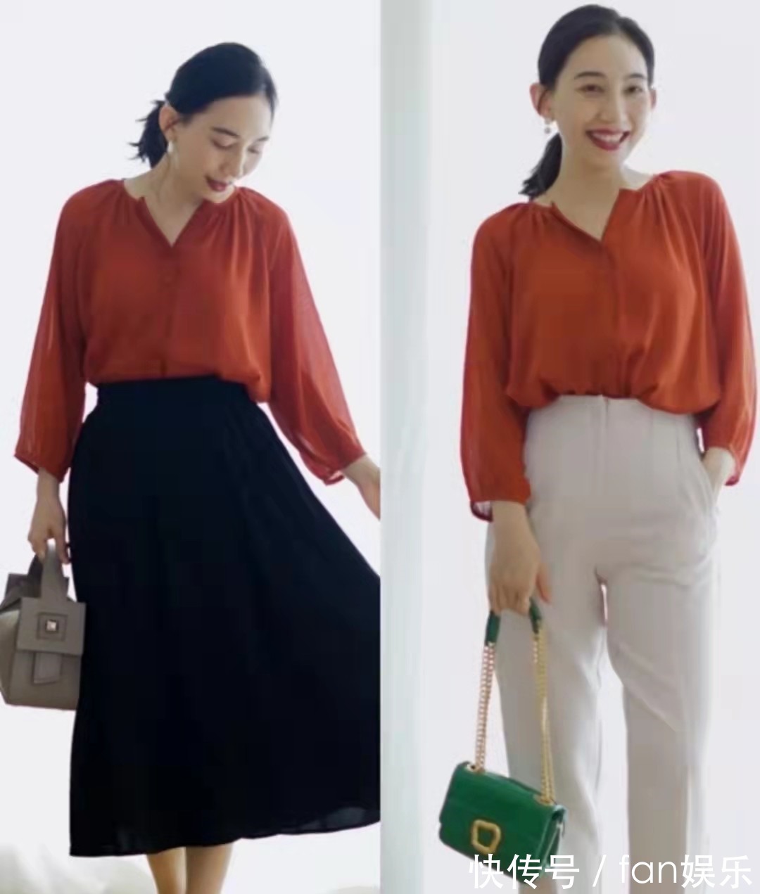 t恤 秋季多穿这4种“基础款”,一衣多穿实用又优雅,适合中年矮个子!