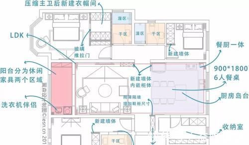 现代|109平现代轻奢三口之家，独立储物间+衣帽间，不要太赞