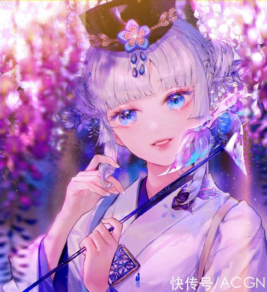 奈奈|画师笔下的短发双马尾妹子太可爱了,先收藏一波