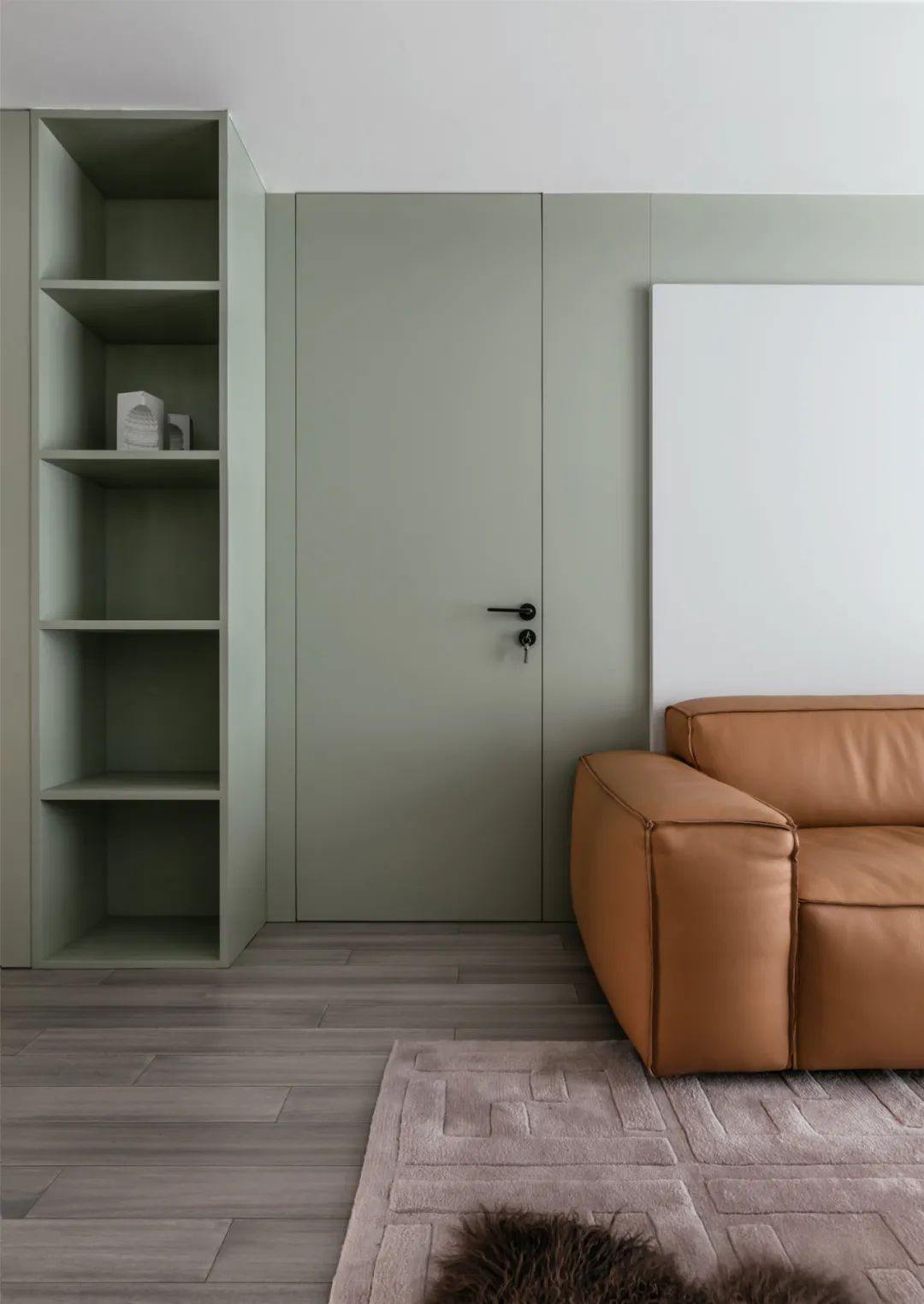 简约|130㎡简约舒适宅,简单与优雅,清新的空间,让生活自然舒坦