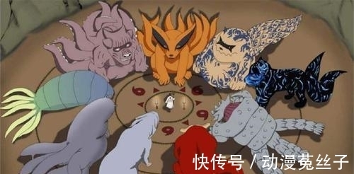二尾|火影忍者:当尾兽变成萌妹子,你最喜欢谁?好想把二尾抱回家!
