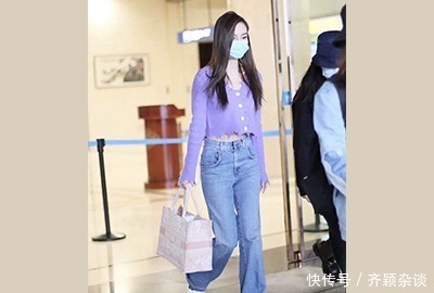 太会|Angelababy太会穿了吧,日常可爱少女穿搭,时尚又减龄