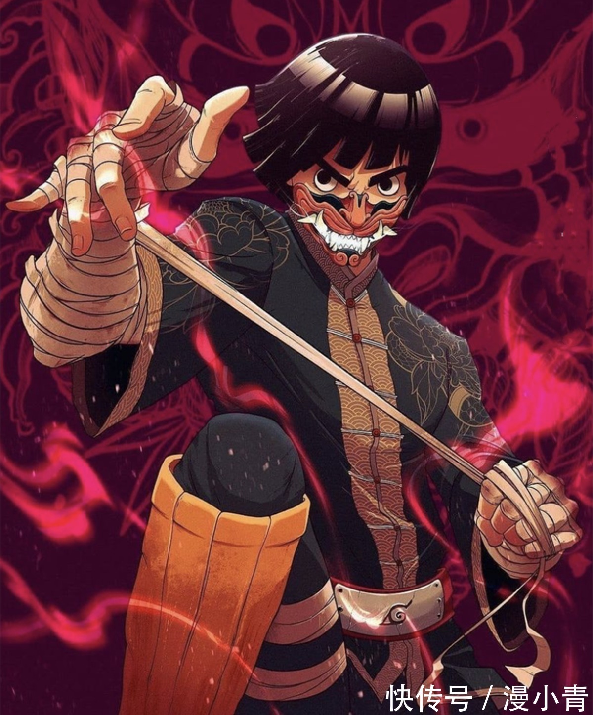 人物|戴面具实力好像就会提升,日漫中总喜欢用面具来营造人物的神秘感