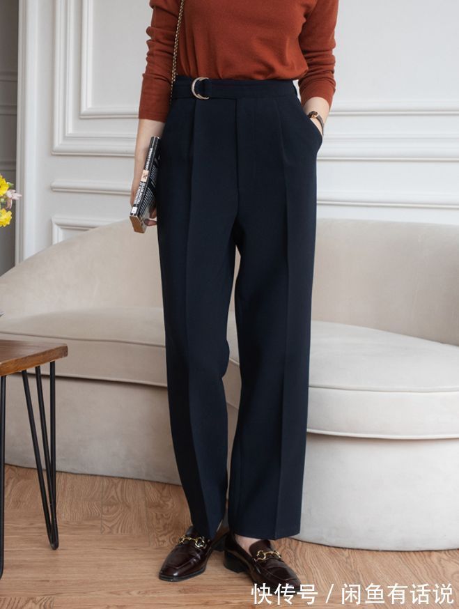 中年 这才是中年女人春天该穿的裤子:遮肉又显气质,搭衬衫外套都好看