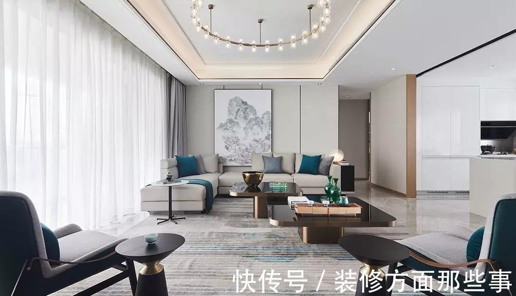 餐厅|110平现代风三居室,餐厅内欢快的撞色更易调动味蕾