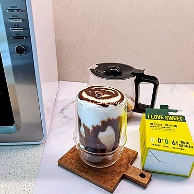 巧克力低糖拿铁咖啡