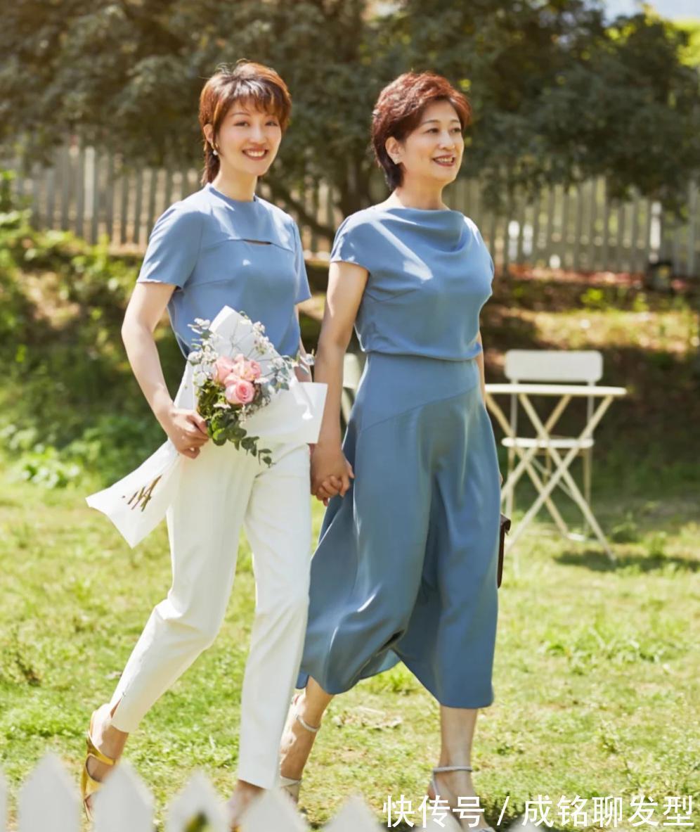 女性|这才是60岁女性该有的打扮,时髦端庄有个性,年过半百也美得耀眼