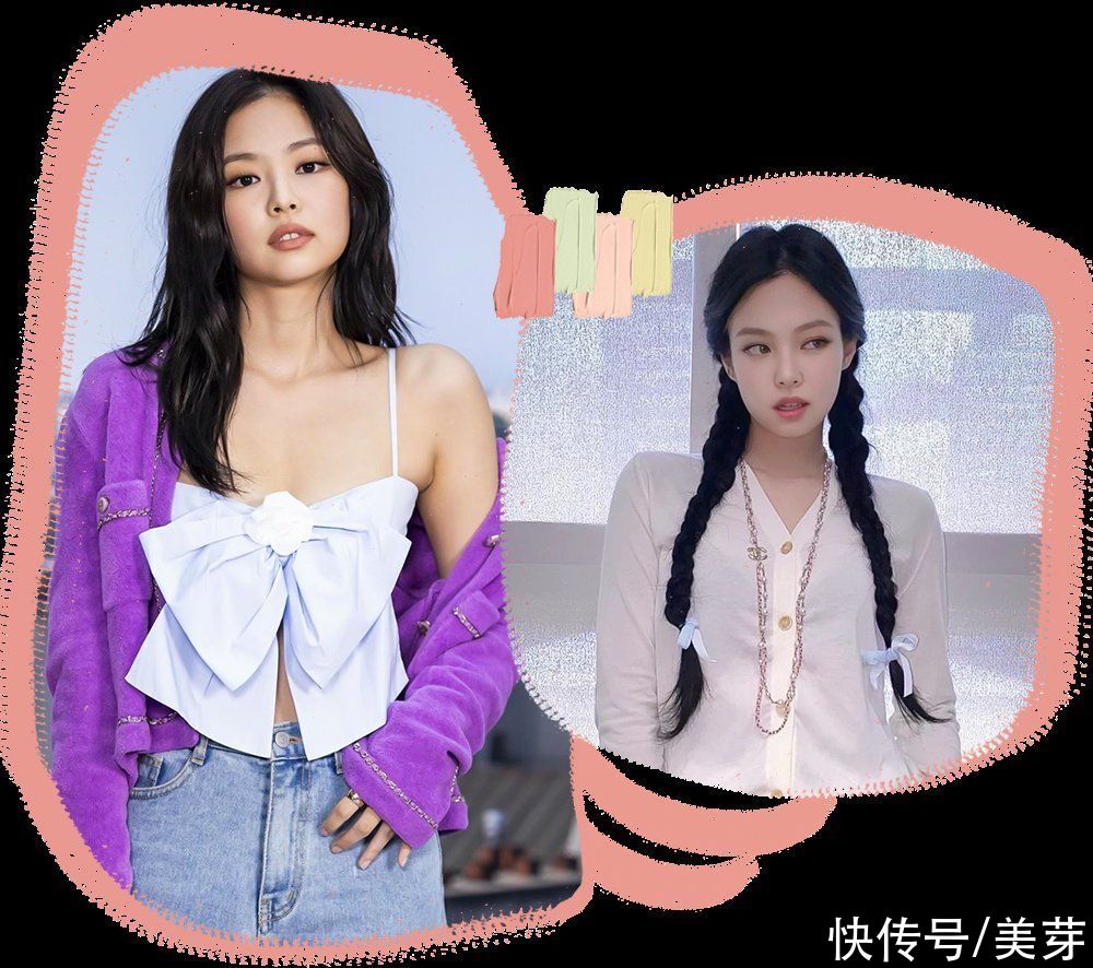 蝴蝶结|2021流行“甜辣扎发”！谁梳谁好看