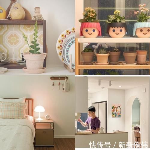 刷白墙|参观28岁韩国主妇的家，全屋刷白墙无主灯设计，每处细节都很治愈