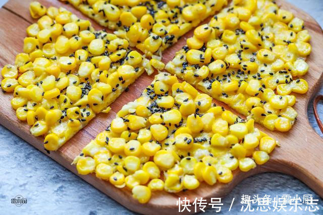 雷小厨|为什么饭店的玉米烙那么好吃,掌握黄金比例,在家轻松做出来