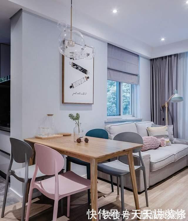 玄关|55平小两居,玄关最吸睛,精致优雅又实用,小户型一样温馨舒适!