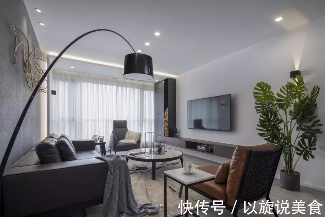 客厅|33款高级灰的客厅,简约空间的高级感