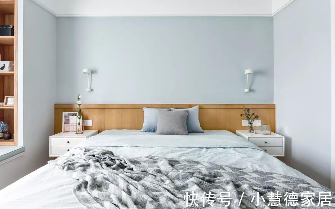 色调|106㎡北欧风小户型,简单的色调搭配原木色,原来还能这么好看!