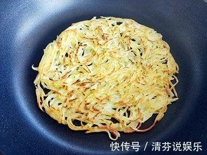 土豆丝|一个土豆就能做出3人的早餐,外酥内软不油腻,孩子吃了忘不了!