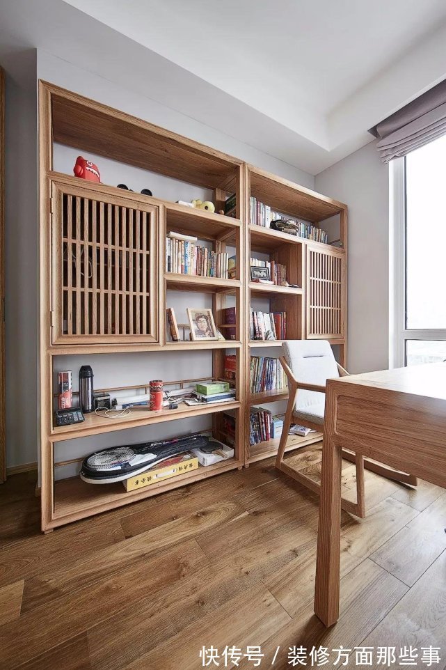 大户型|127平代原木风四居室,一起来感受沉静简约古朴风美好