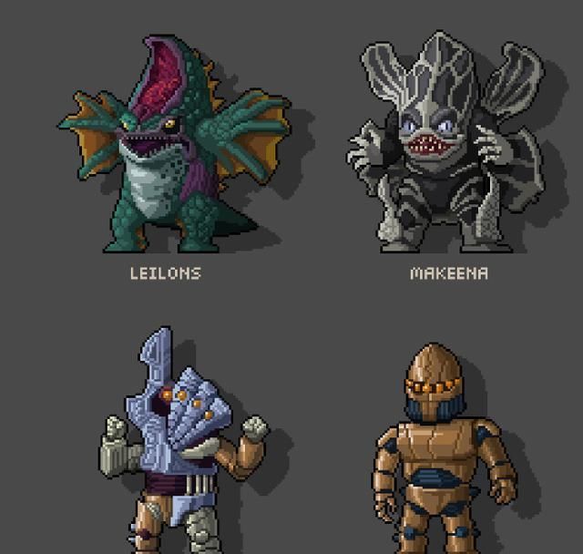 像素|迪迦奥特曼、怪兽像素化插画合集