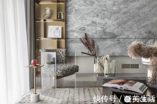 电视背景墙|这才是轻奢风,115㎡精致小生活,堪比电影里的场景