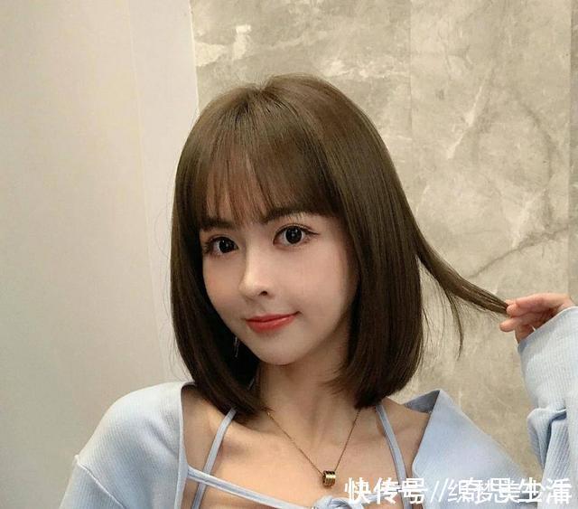 发型|不要再留黑长直了,羊毛卷时髦,空气刘海温柔,锁骨发俏皮